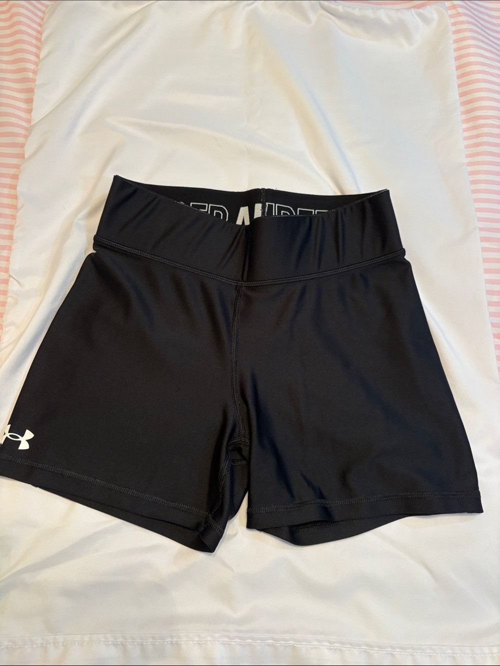 Under Armour Black Women’s High-Waist Bike Shorts